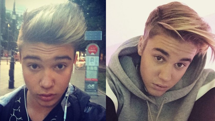 Leon Myszkowski i Justin Bieber