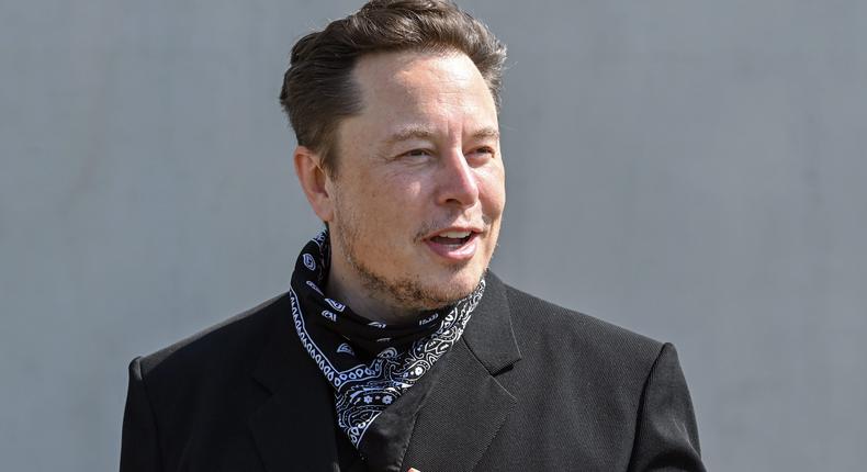 Elon Musk, Tesla CEO.