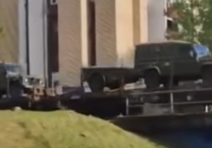 Prolazak vojne opreme kroz Osijek