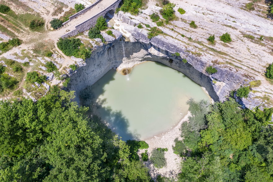 Wodospad Sopot, Istria, Chorwacja