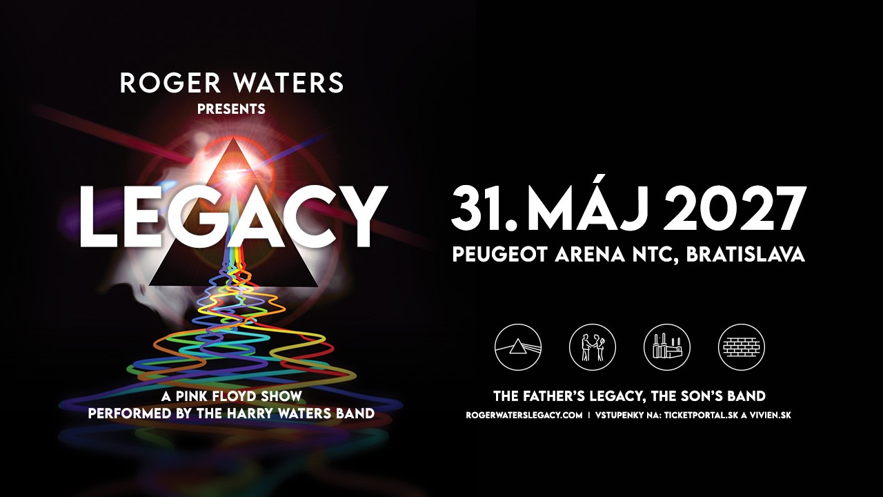 LEGACY - veľkolepá šou Rogera Watersa venovaná hudbe Pink Floyd