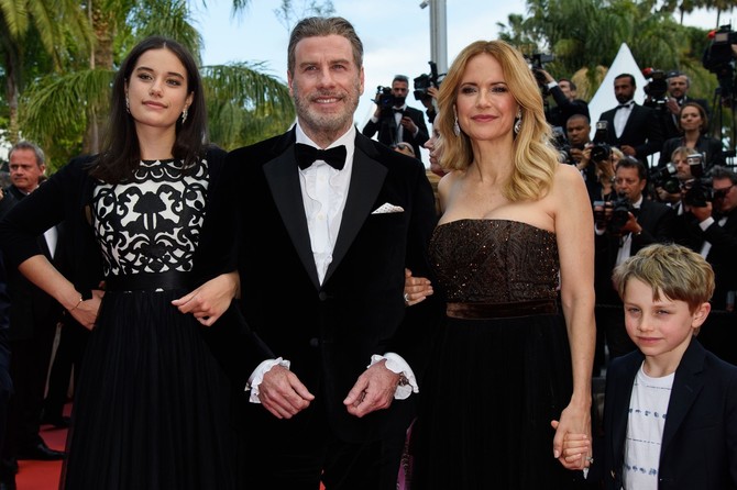 Džon Travolta i Keli Preston sa svojom naslednicom