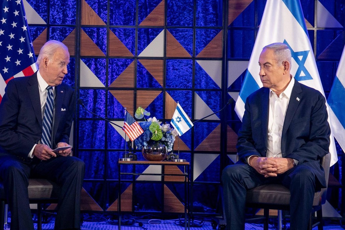 Joe Biden i Benjamin Netanjahu