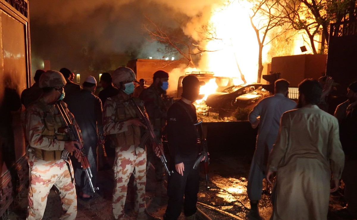 Eksplozja w luksusowym hotelu w Pakistanie