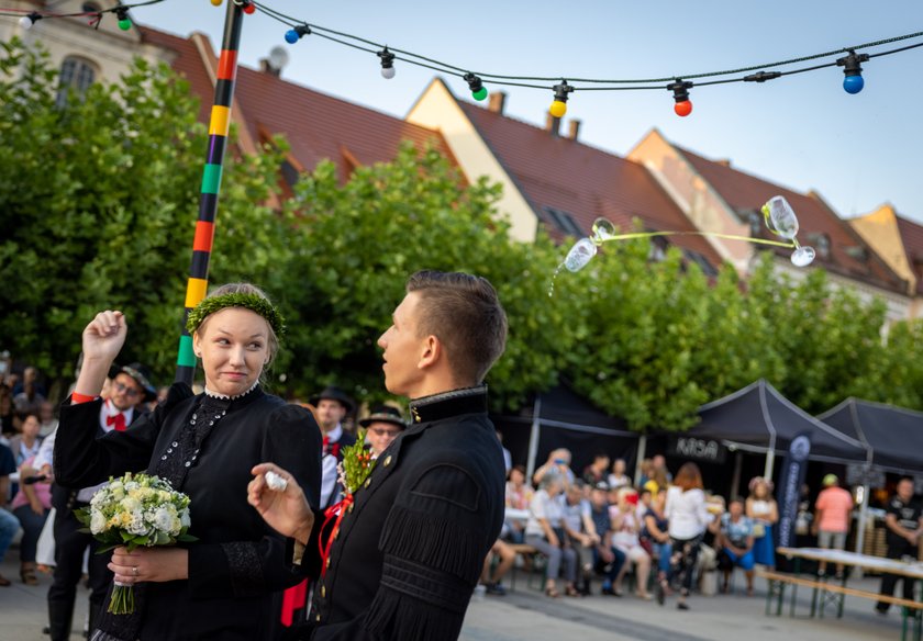 W Pszczynie zorganizowano inscenizację śląskiego wesela