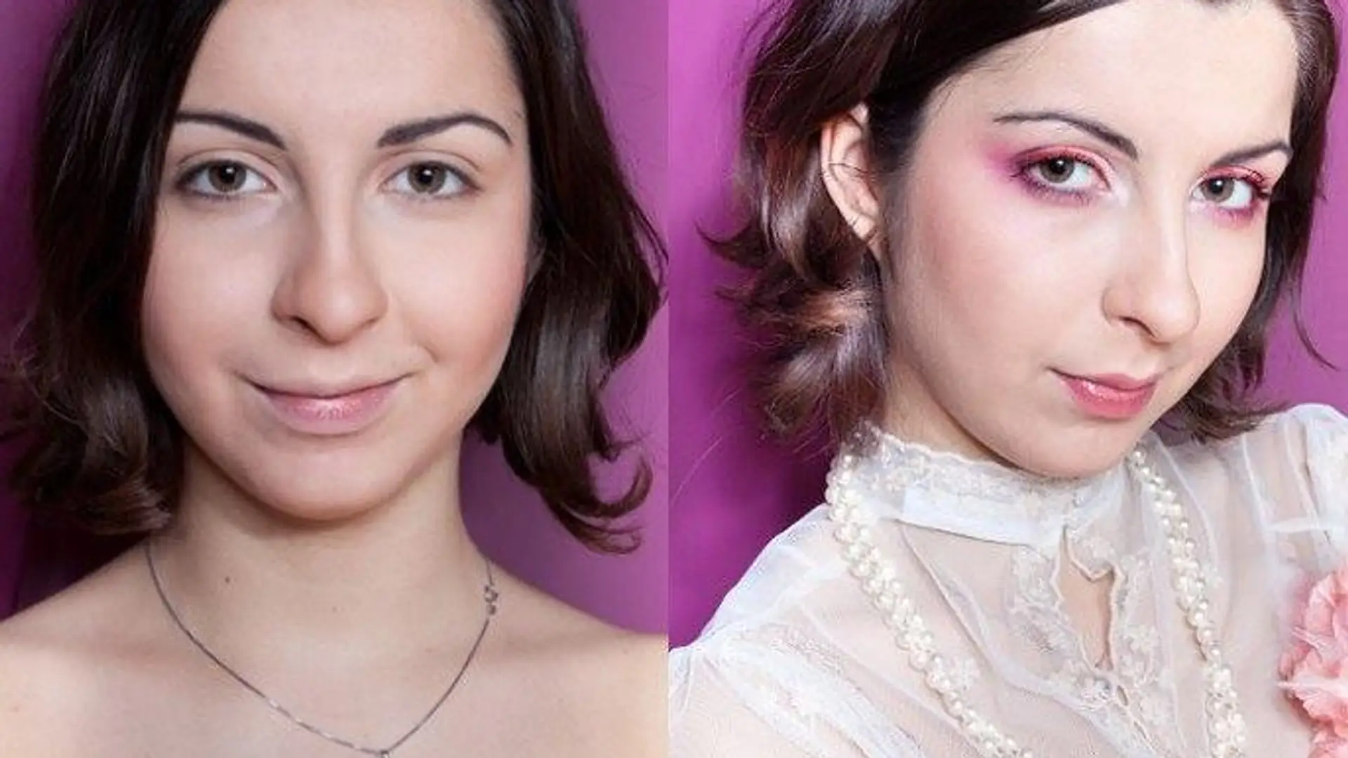 SZKOŁA MAKIJAŻU. LEKCJA 15. Różowy make-up krok po kroku