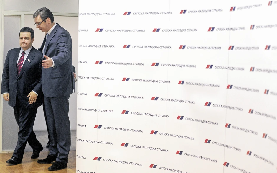 Ivica Dačić i Aleksandar Vučić