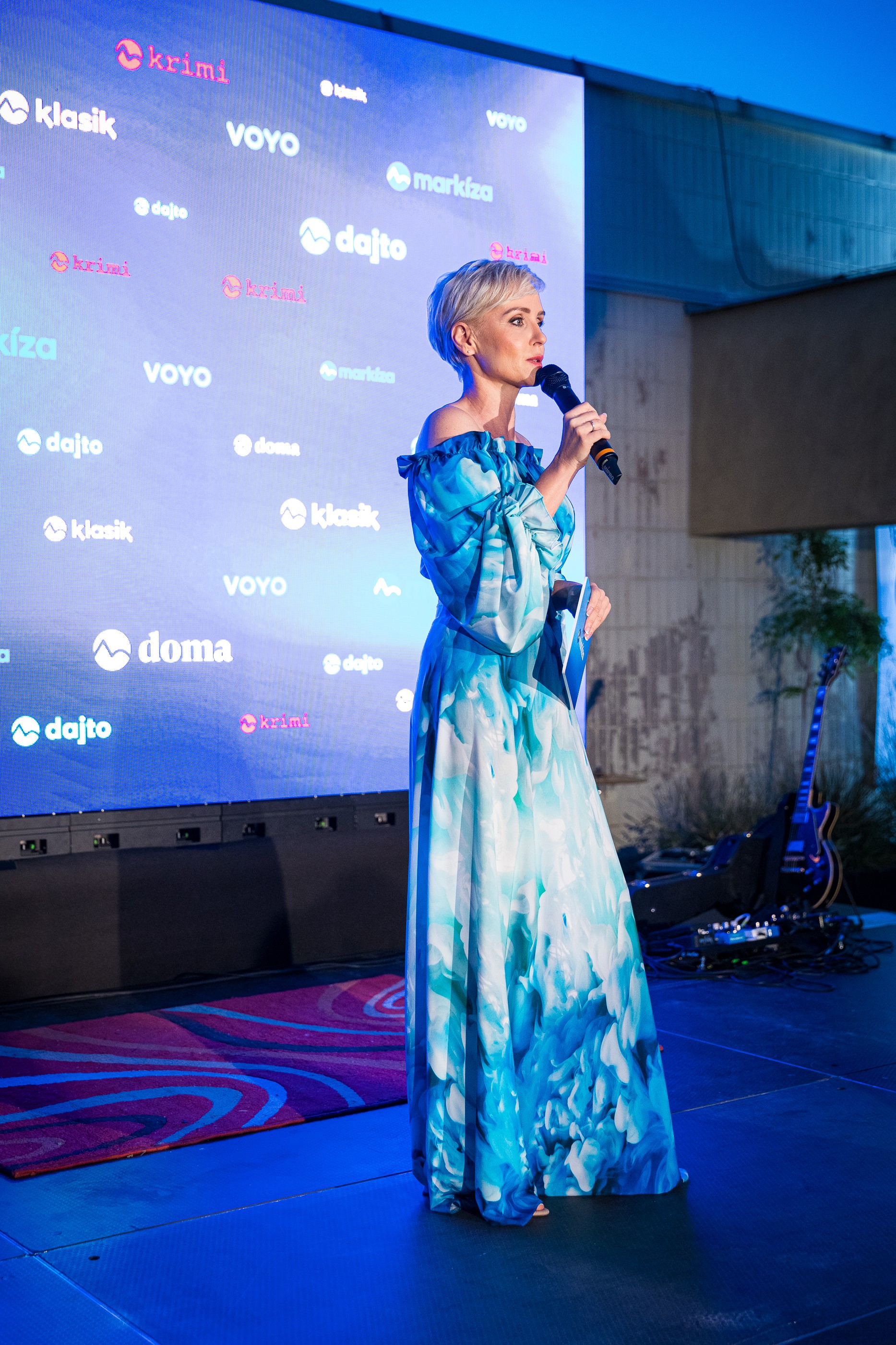 Letná párty TV Markíza - Kvetka Horváthová.