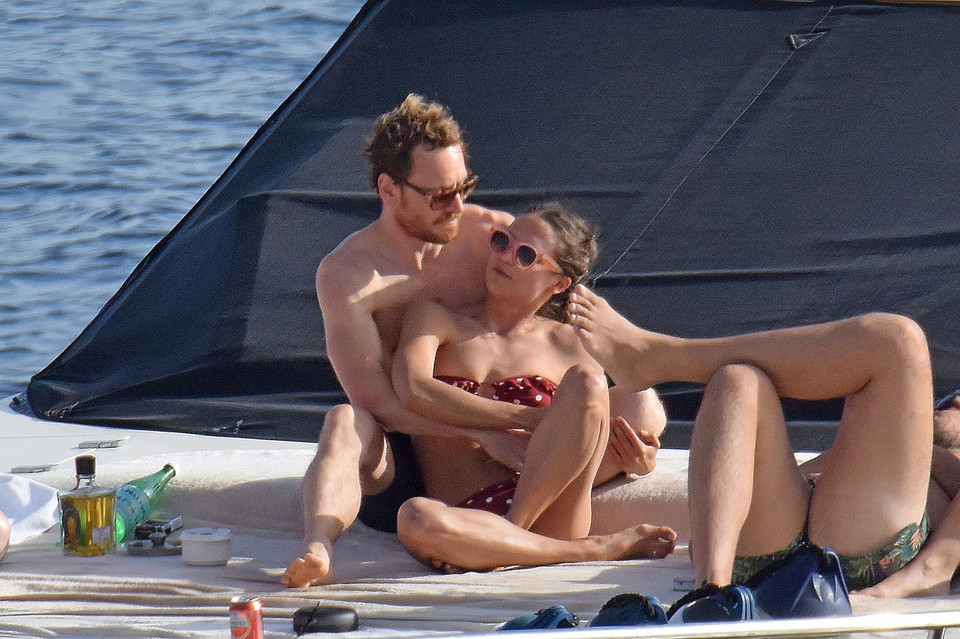 Alicia Vikander i Michael Fassbender na wakacjach