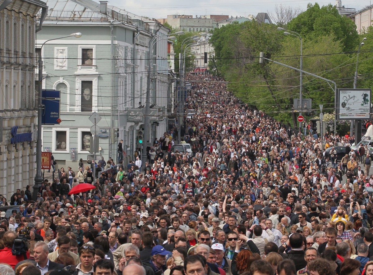 moskwa marsza spacer opozycja