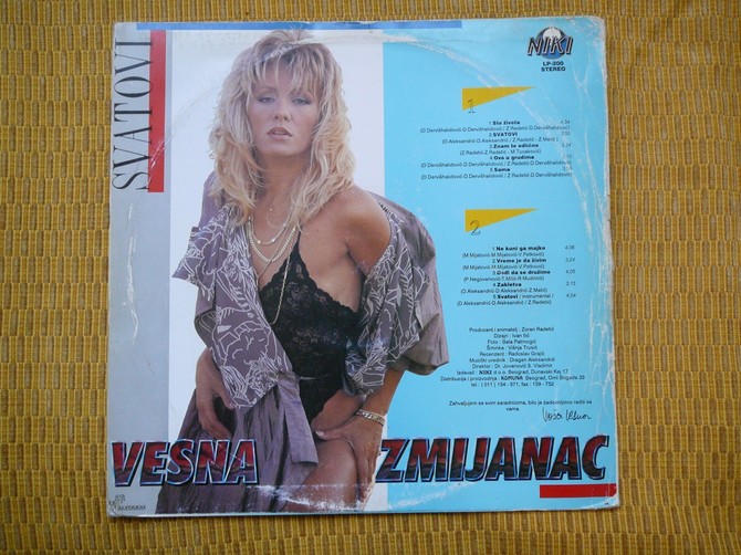 Vesna omot albuma
