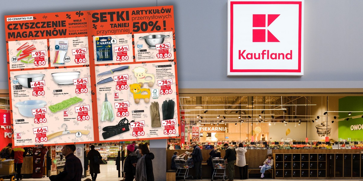 Kaufland "czyści magazyny"