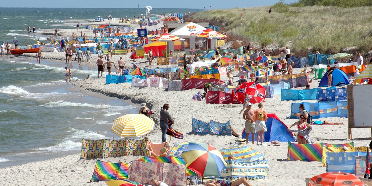 Plaża w Jastarni