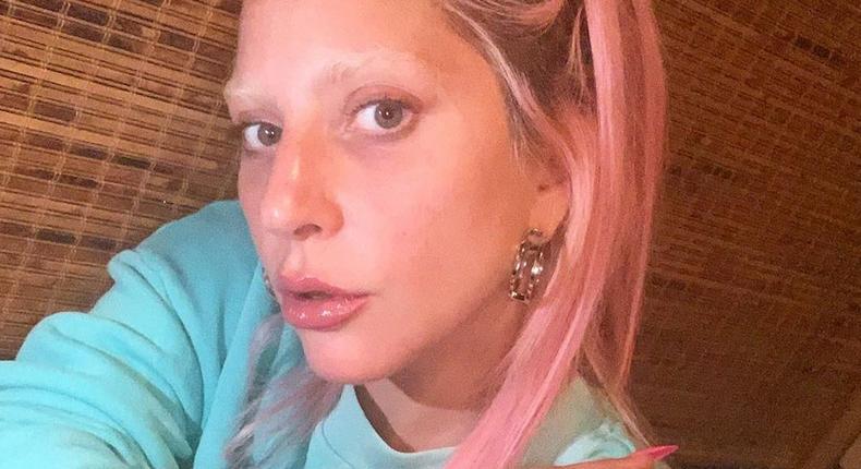 Lady Gaga Looks Unrecognizable In No-Makeup Selfie