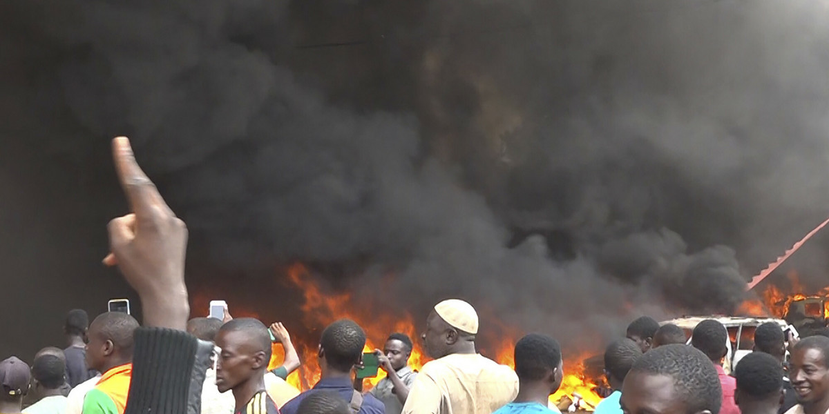 Zamach stanu w  Nigrze poprzedziły uliczne protesty