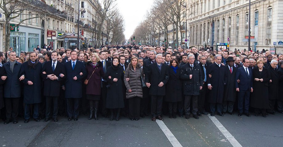 Francja: marsz przeciwko terroryzmowi 