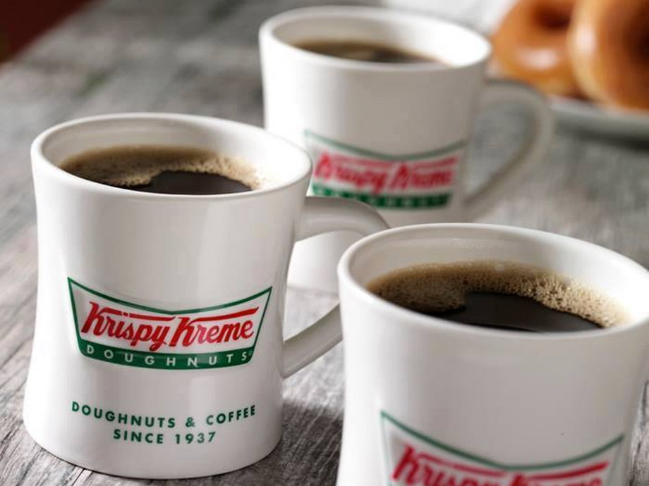 Krispy Kreme has focused on growing coffee sales in the last few years, in large part because the company needed to play catch up in the category.