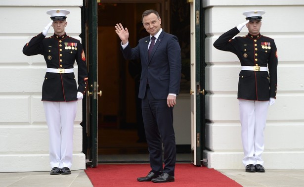 Prezydent Duda rozmawiał z Obamą przed kolacją. "Spotkanie dwustronne, rozmowa w cztery oczy"