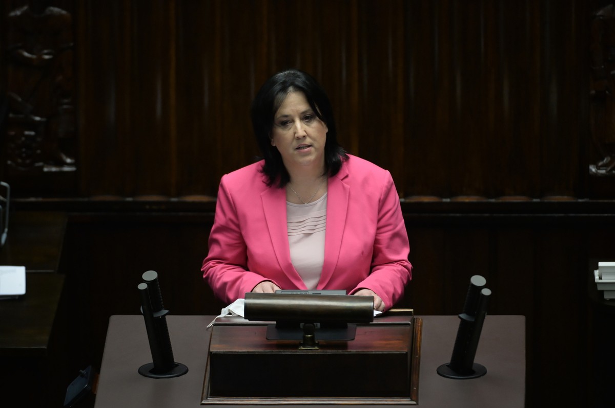 Rzeczniczka prasowa PiS Anita Czerwińska