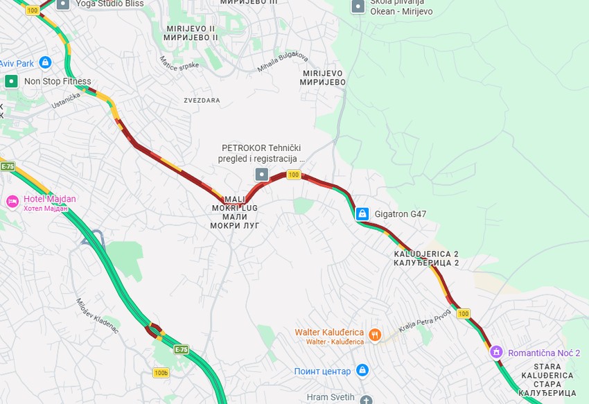 Sve stoji na Smederevskom putu