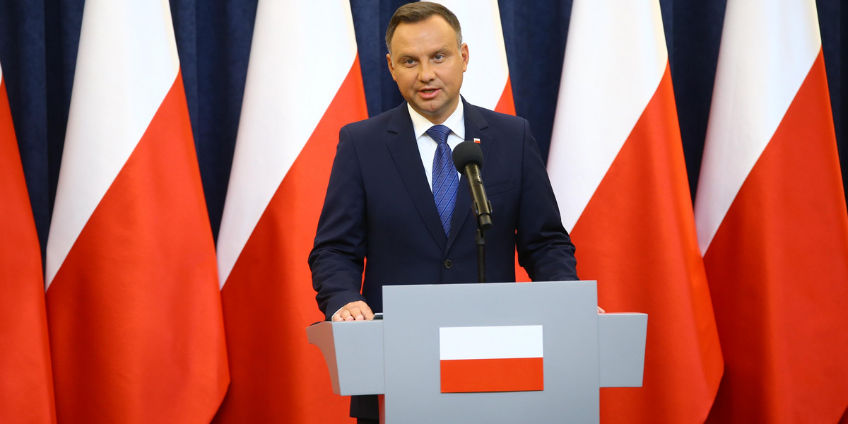 Prezydent Andrzej Duda