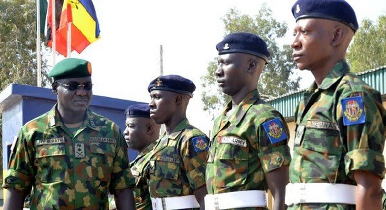 Nigerian Army Lieutenant General and the current Chief of Army Staff of Nigeria, Tukur Yusuf Buratai (Vanguard)