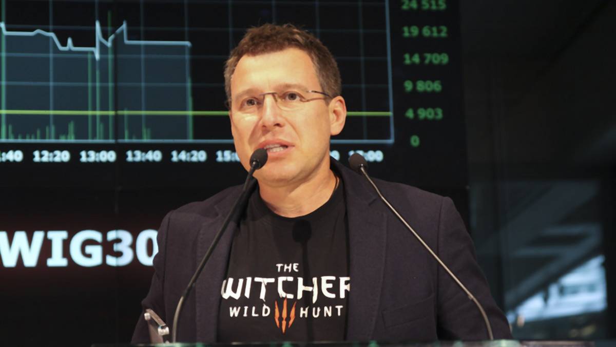 Adam Kiciński, prezes CD PROJEKT,