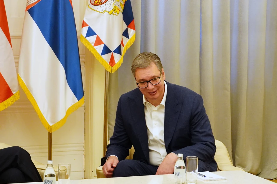 Aleksandar Vučić i Pernil Daler Kardel