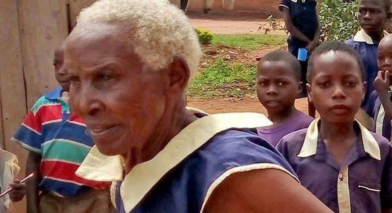 80-year-old primary 1 student has a dream to become a teacher