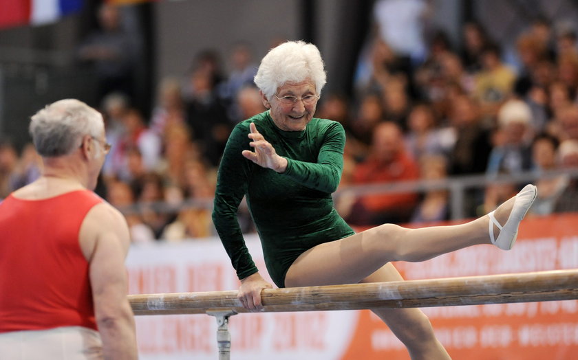 Tak ćwiczy 90-letnia gimnastyczka Johanna Quaas!