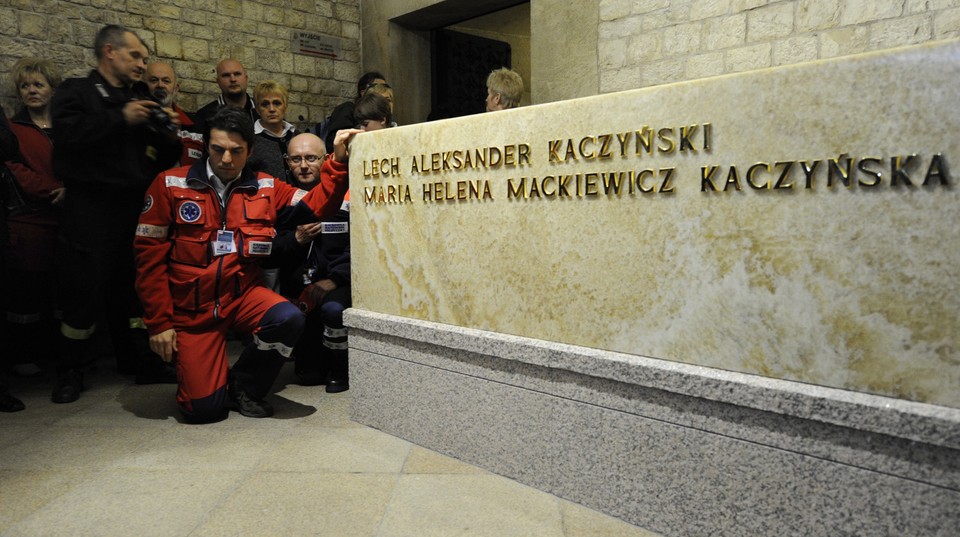 KRAKÓW KATASTROFA SAMOLOTU UROCZYSTOŚCI POGRZEBOWE WAWEL