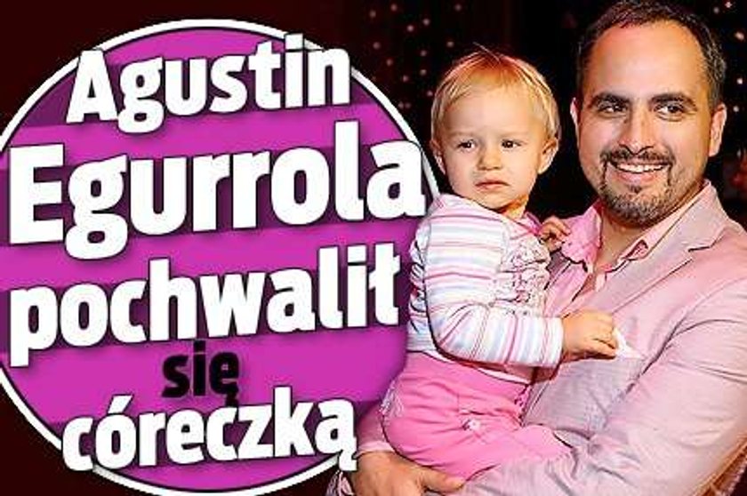 Egurrola pochwalił się córeczką