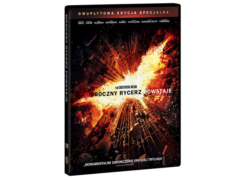 "Mroczny rycerz powstaje" na DVD i Blu-ray