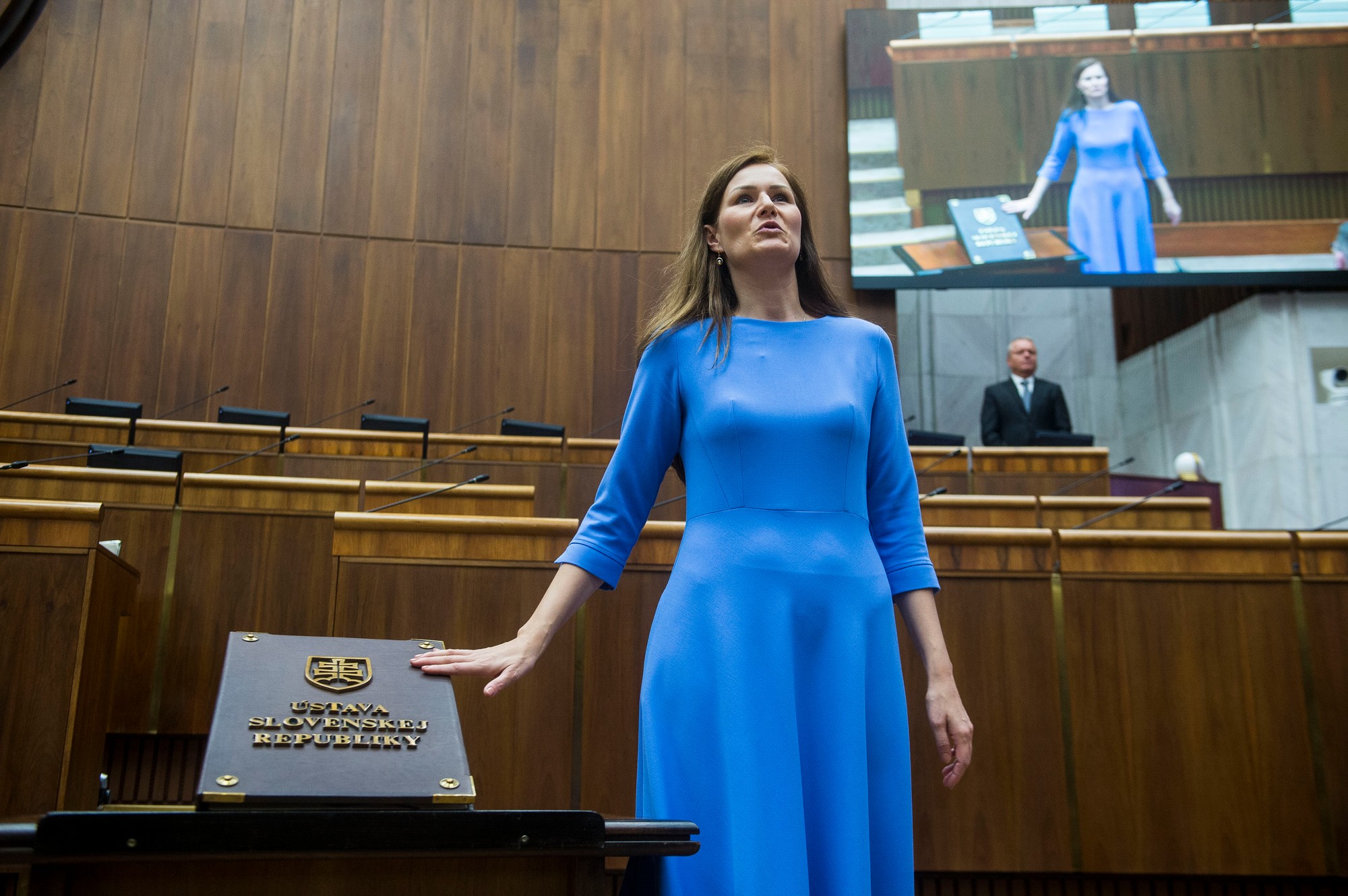 Poslankyňa Národnej rady (NR) SR Martina Holečková.