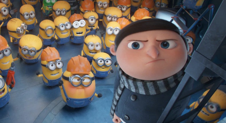 Minions: The Rise of Gru.