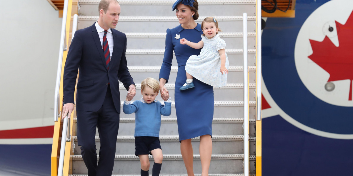 Księżna Kate i książę William z Charlotte i Jerzykiem w Kanadzie