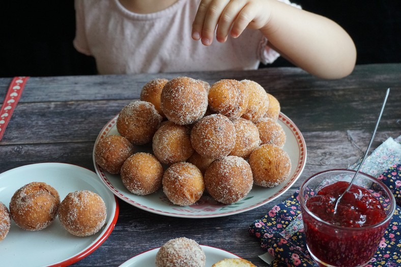 Pączki serowe