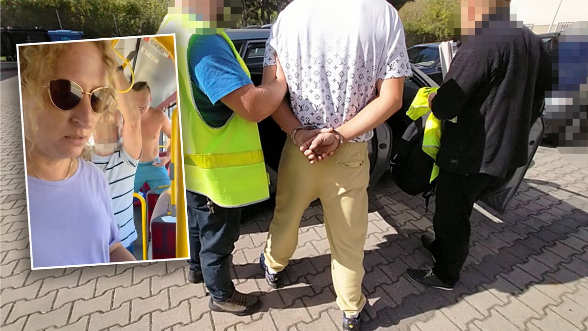 Stanęła w obronie kobiety i dostała w twarz. Tutaj dopadli agresywnego pasażera