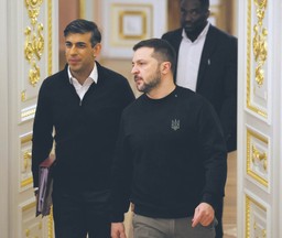 Londyn na piśmie obiecał dalszą pomoc Ukrainie