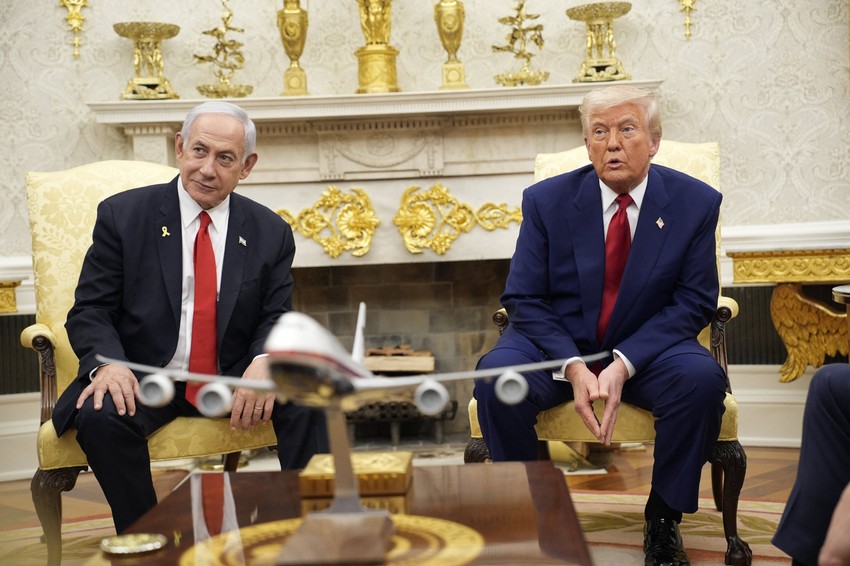 Donald Tramp i Benjamin Netanjahu