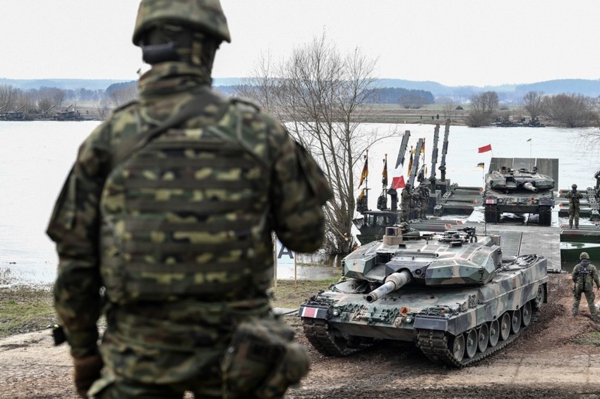 Poljska, vojne vežbe NATO 4. marta