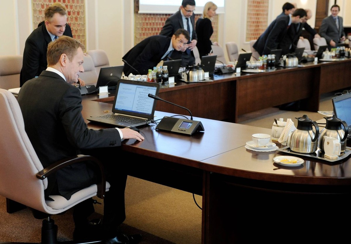 Posiedzenie rządu PO-PSL