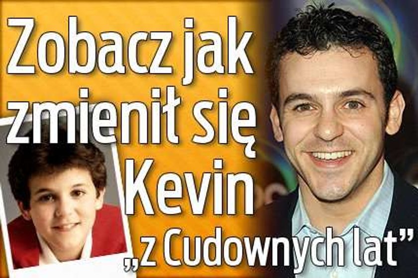 Zobacz jak zmienił się Kevin z "Cudownych lat"