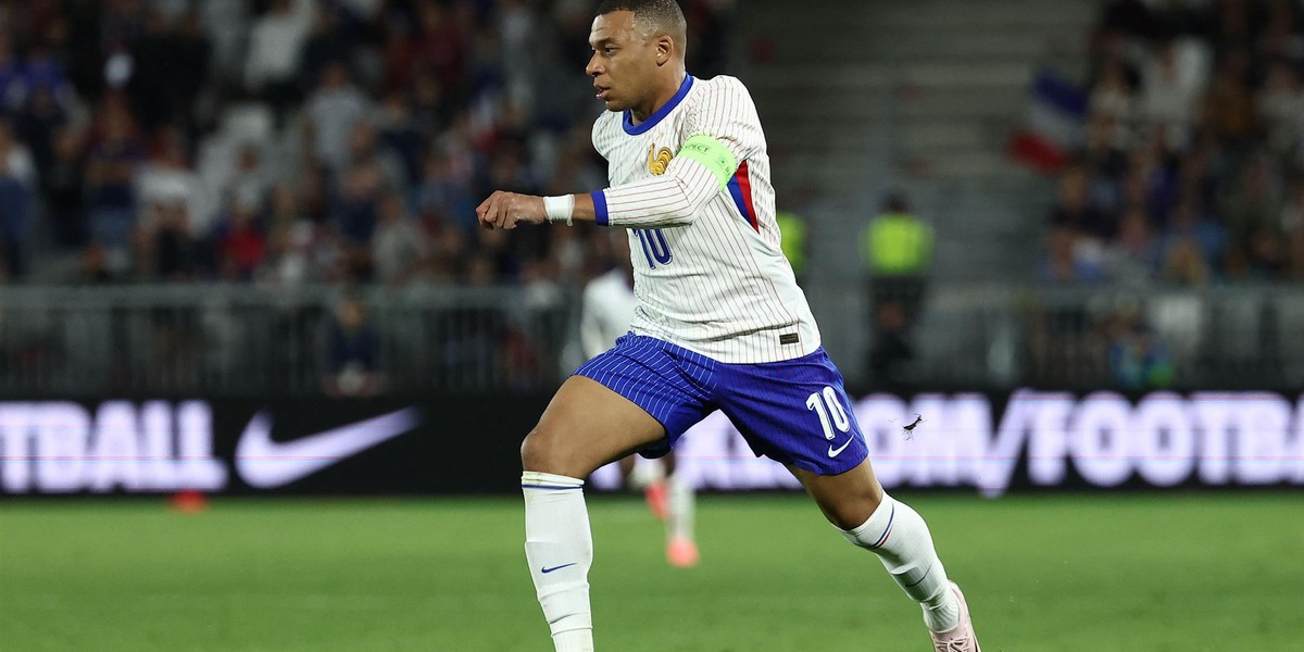 Kylian Mbappe to król strzelców ostatniego mundialu. Na Euro Francuz na razie jeszcze nie trafił za to do siatki.