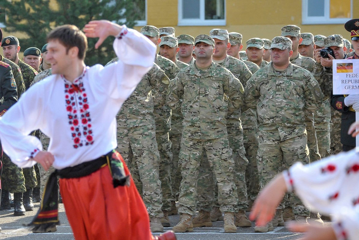 Ćwiczenia na Ukrainie