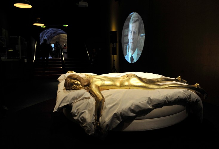 Scena z 'Goldfingera' (1964)