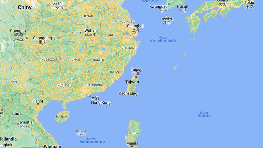 Tajwan leży w pobliżu skrzyżowania dwóch płyt tektonicznych
