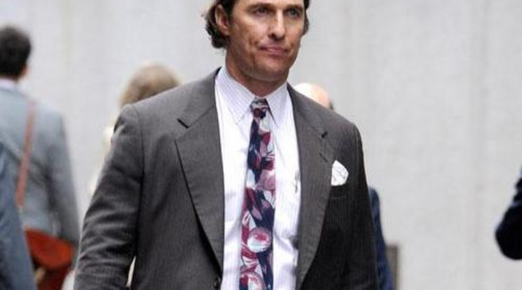 Megkopaszodott Matthew McConaughey