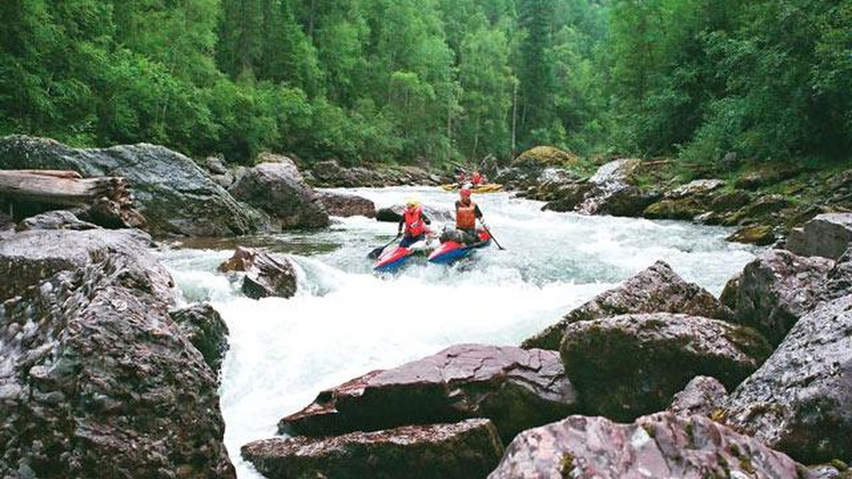 Galeria Rosja - rafting na Jeniseju, obrazek 1