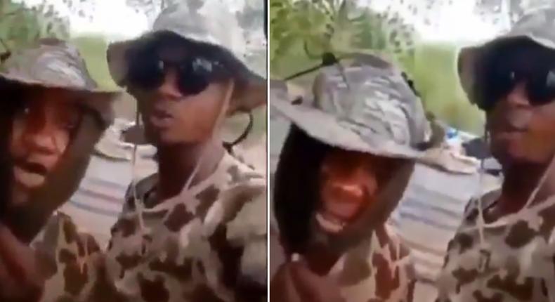 Angry Nigerian soldiers vow to rape women “skin to skin and infect them with HIV (video)